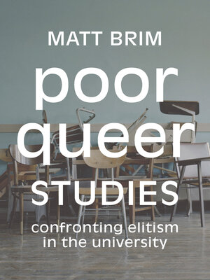 cover image of Poor Queer Studies